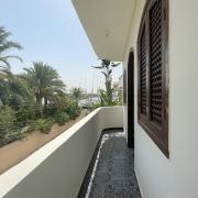 Balcon avec vue sur le Nil