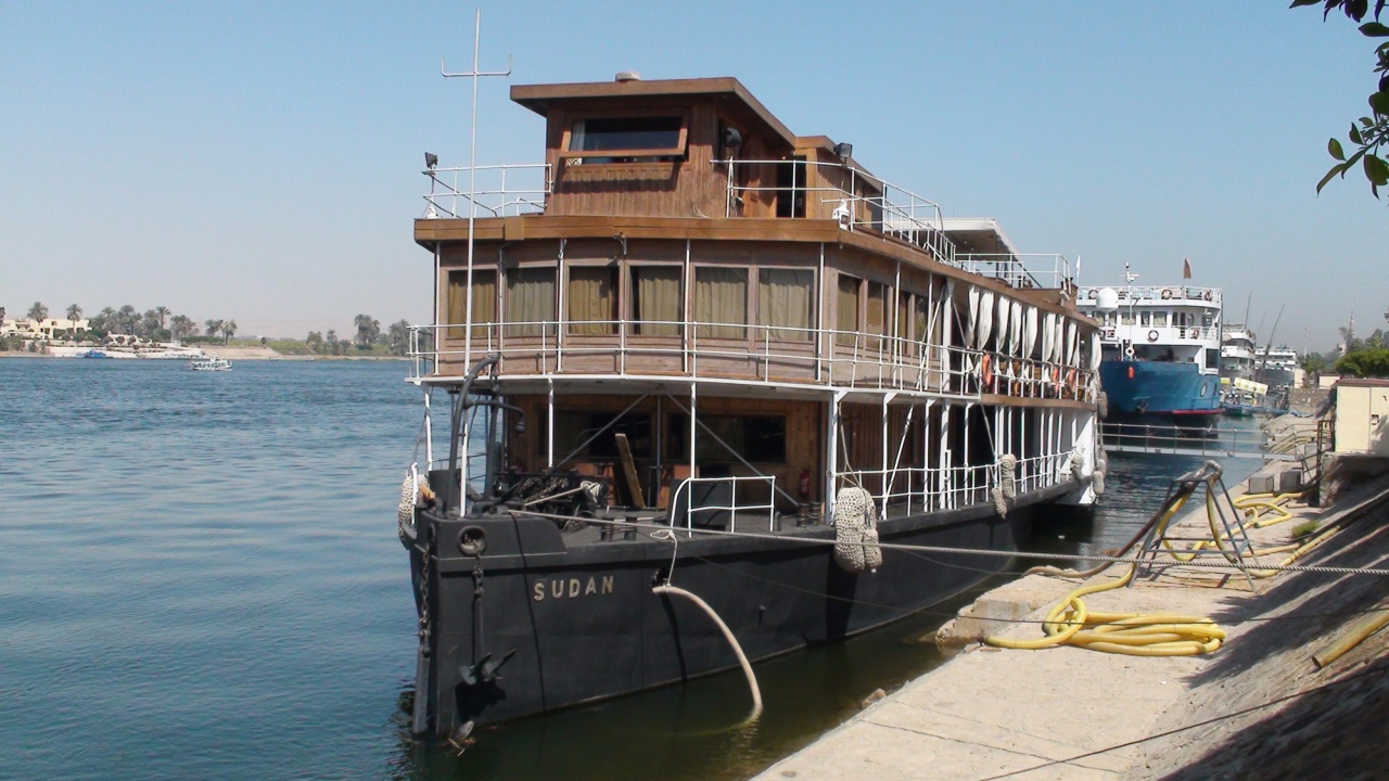 Le Sudan à quai à Louxor