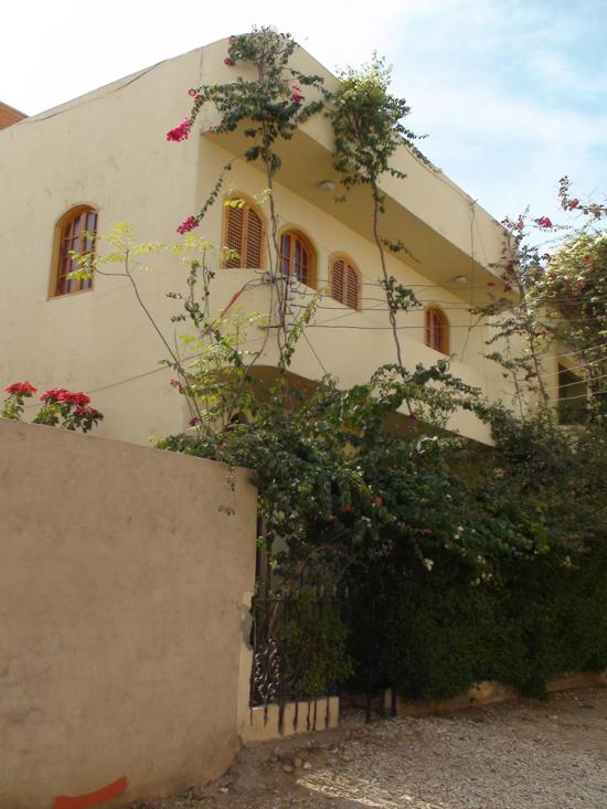 Vue de la villa de Mohamed (KV1)