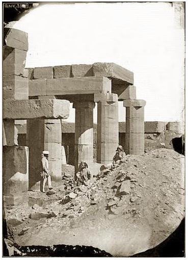 Egypte, Karnak - Temple d'Amon Ré.