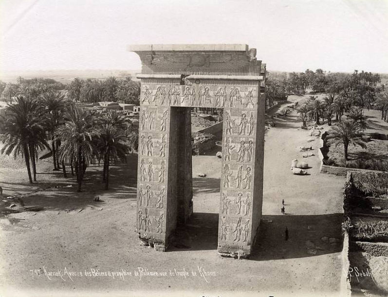 EGYPT PAR J.P. SEBAH CIRCA 1885