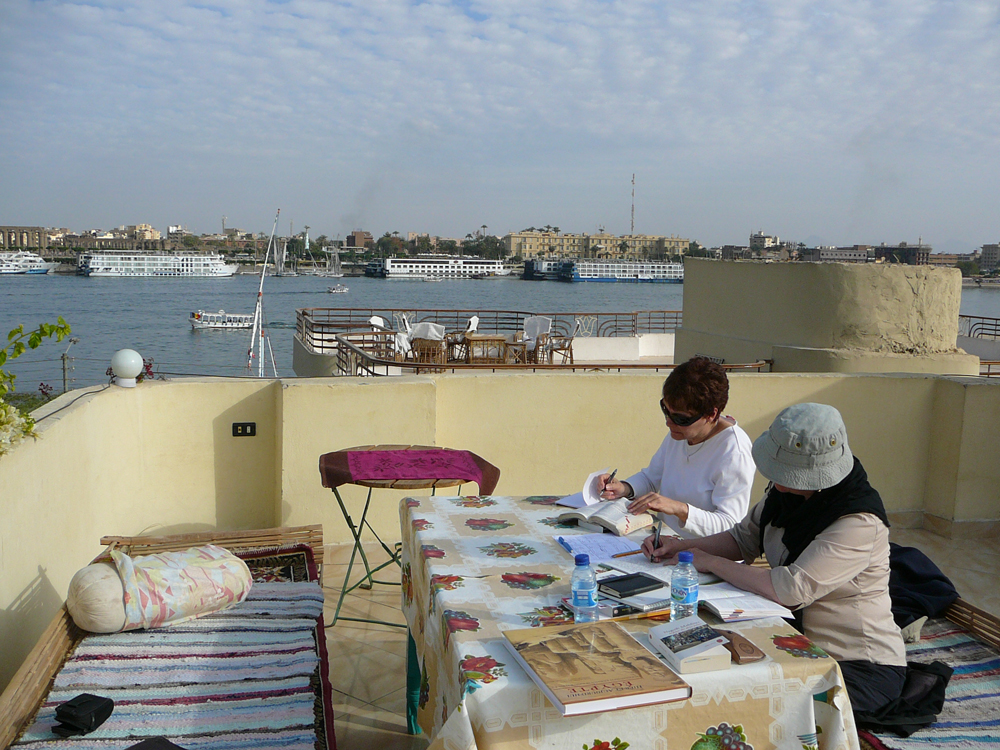 Terrasse de la villa - Mars 2009.