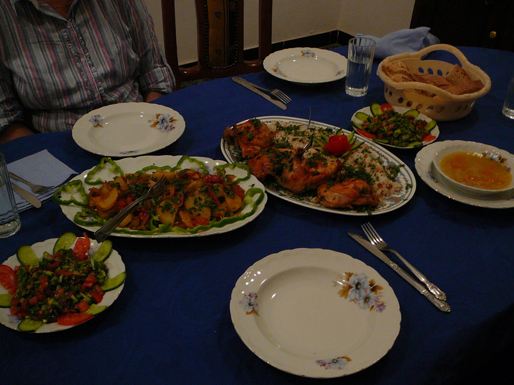 Le dîner - Mars 2009