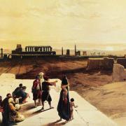 L'aire sacrée de Karnak - Roberts 1839