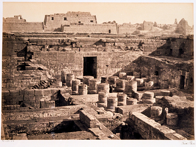 Francis Frith 1856-1859 - Medinet Habou