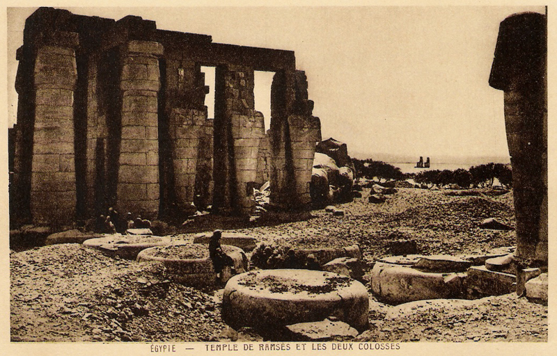 Le Ramesseum - Photo envoyée Marie Grillot