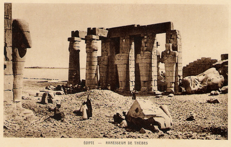 Le Ramesseum - Photo envoyée par Marie Grillot