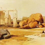 La Ramesseum - David Roberts -1835