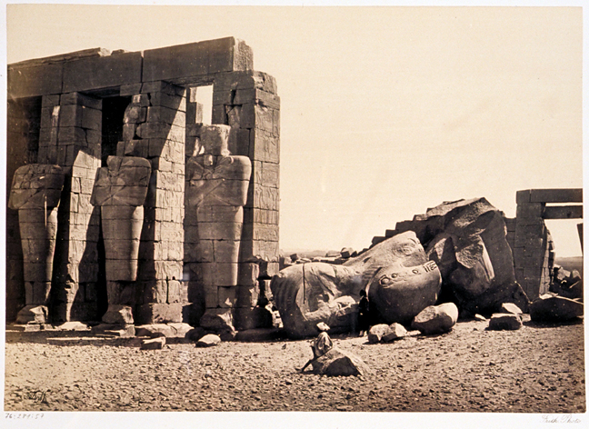 Francis Frith 1856-1859 - Le Ramesseum.