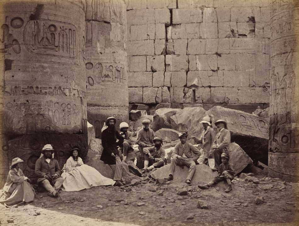 Temple of Amun, Karnak, March 16, 1862