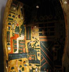 Sarcophage du musée de la momification de Louxor- Photo Maryse Iaria