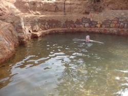 Baignade à Magic-Spring.