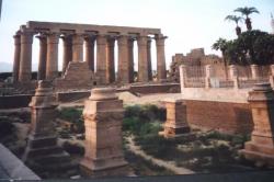 La colonnade d'Amenhotep III