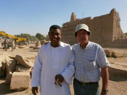 Momo et Christian Leblanc - Le Ramesseum