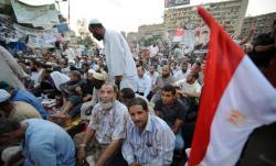 des-militants-pro-morsi-en-sit-in-le-3-aout-2013-sur-la-place-rabaa-al-adawiya-au-caire