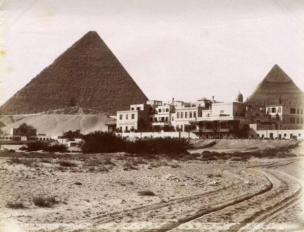 Egypt par p peridis circa 1885 le caire mena house hotel