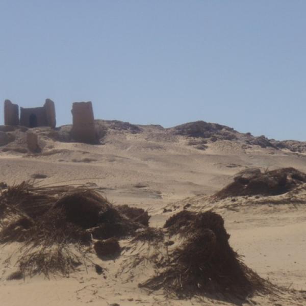 nécropole de Douch dans l'oasis d'El Kharga