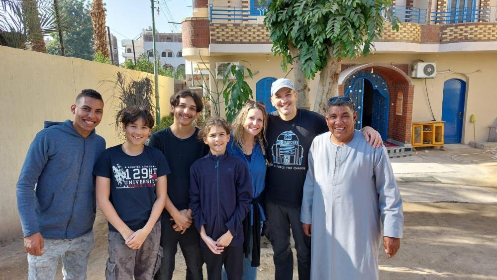 David et sa famille