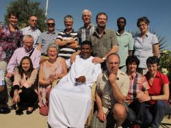 En haut : Bernadette, Jean-Luc, Pascal, Jean, Paul, Jacques, Rosata, Nadine, André et en-dessous Manon, Nicole, Mohamed, Thierry, Mireille et Anne ma compagne