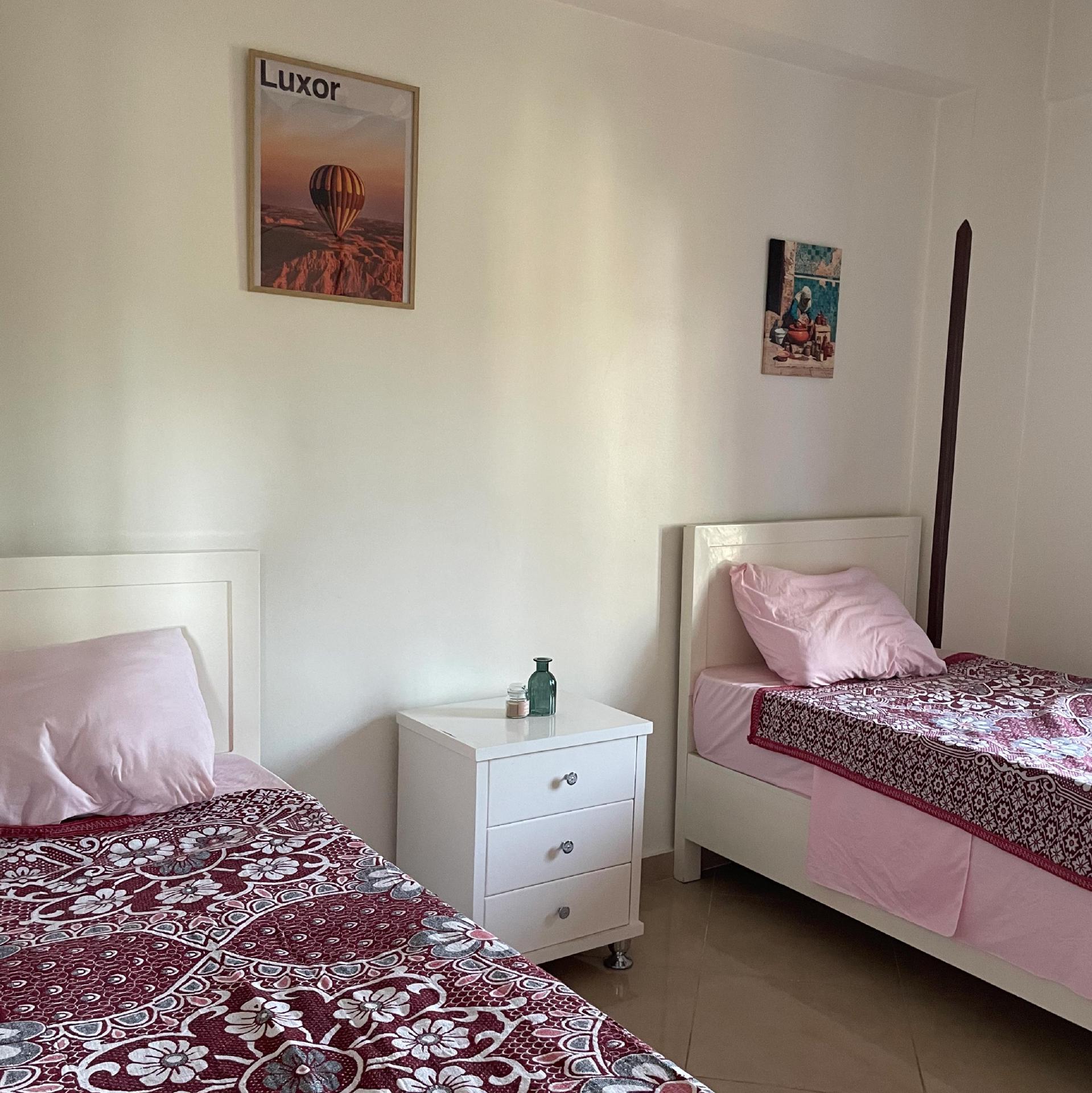 Chambre 2 lits simples avec Balcon