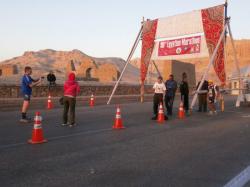 Marathon sur la westbank de Louxor