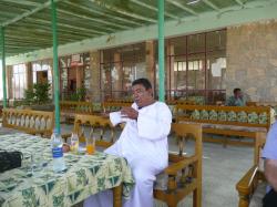 Mohamed au Rest House du Ramesseum