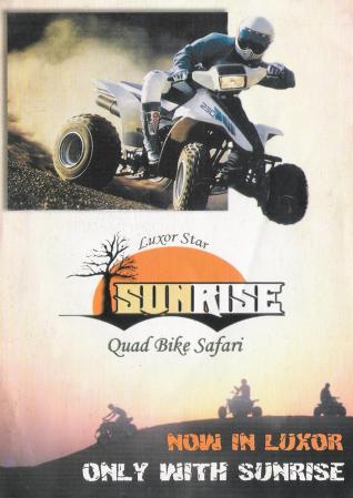Luxor Star Sunrise Quad Bike Safari