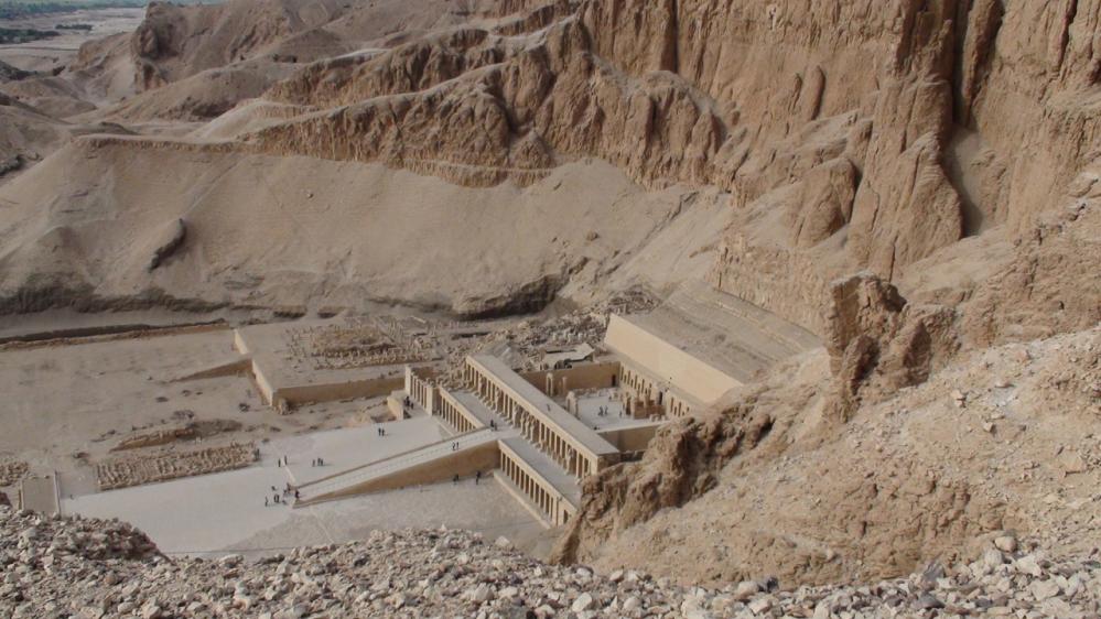 Le temple d'Atchepsout du site de Deir el Bahari